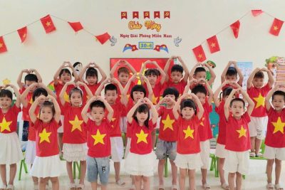 Ảnh hoạt động chào mừng ngày 30/04