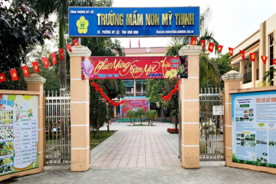 THÔNG BÁO  CÔNG KHAI ĐƠN VỊ CUNG CẤP THỰC PHẨM CHO TRƯỜNG MẦM NON MỸ THỊNH