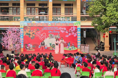 TRƯỜNG MẦM NON MỸ THỊNH TỔ CHỨC CHƯƠNG TRÌNH “XUÂN YÊU THƯƠNG 2026”