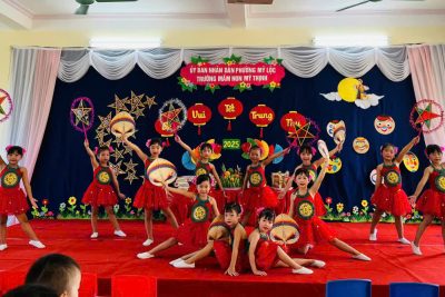 Các hoạt động “Vui tết trung thu” của các con học sinh trường mầm non Mỹ Thịnh năm học 2025-2026