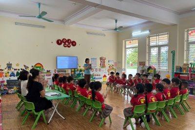 Sinh hoạt chuyên môn tổ Mẫu giáo tháng 3 năm 2026